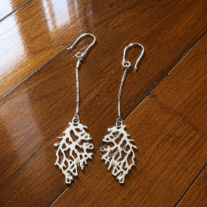 rose earrings