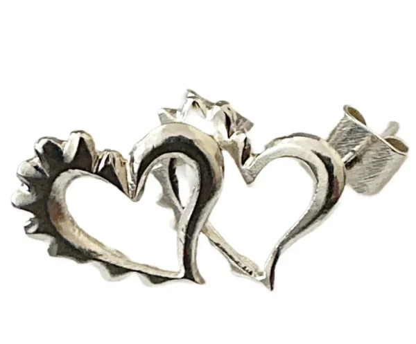 argentium silver earrings