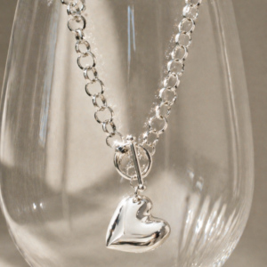 molten heart necklace