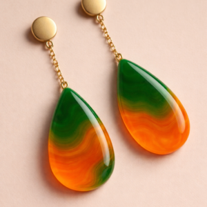 resin earrings
